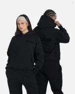 SSS REALISM BACK LOGO OBSIDIAN HOODIE