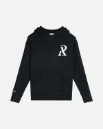 SSS REALISM RADIANT KNIT BLACK HOODIE