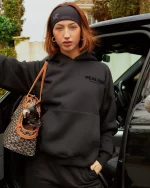 SSS REALISM BACK LOGO OBSIDIAN HOODIE