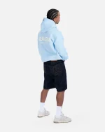 SSS REALISM COURT BOXY SKY BLUE HOODIE