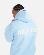 SSS REALISM COURT BOXY SKY BLUE HOODIE