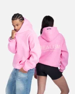 SSS REALISM COURT BOXY CANDY PINK HOODIE