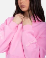SSS REALISM COURT BOXY CANDY PINK HOODIE