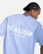 SSS REALISM BACK LOGO TEE SKY PURPLE