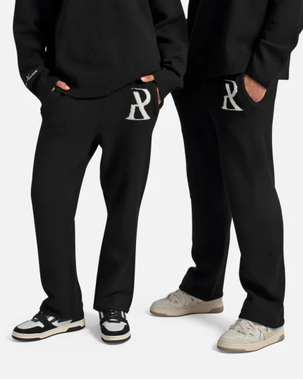REALISM RADIANT KNIT PANTS BLACK