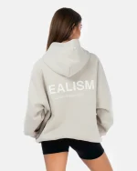 SSS REALISM BACK LOGO WHEAT HOODIE