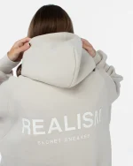 SSS REALISM BACK LOGO WHEAT HOODIE