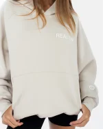 SSS REALISM BACK LOGO WHEAT HOODIE