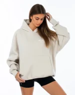 SSS REALISM BACK LOGO WHEAT HOODIE