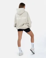 SSS REALISM BACK LOGO WHEAT HOODIE