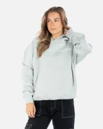 SSS REALISM BACK LOGO SLATE HOODIE SUB