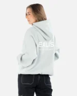 SSS REALISM BACK LOGO SLATE HOODIE SUB