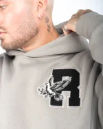 SSS REALISM COLLEGE TEAM COOL GREY HOODIE