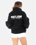 REALISM STRIDE SHERPA JACKET BLACK