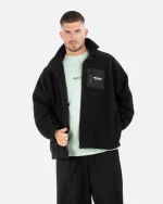 REALISM STRIDE SHERPA JACKET BLACK