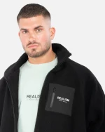 REALISM STRIDE SHERPA JACKET BLACK