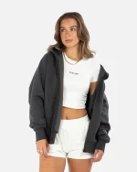 SSS REALISM VISION ZIP GRAPHITE HOODIE