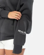 SSS REALISM VISION ZIP GRAPHITE HOODIE