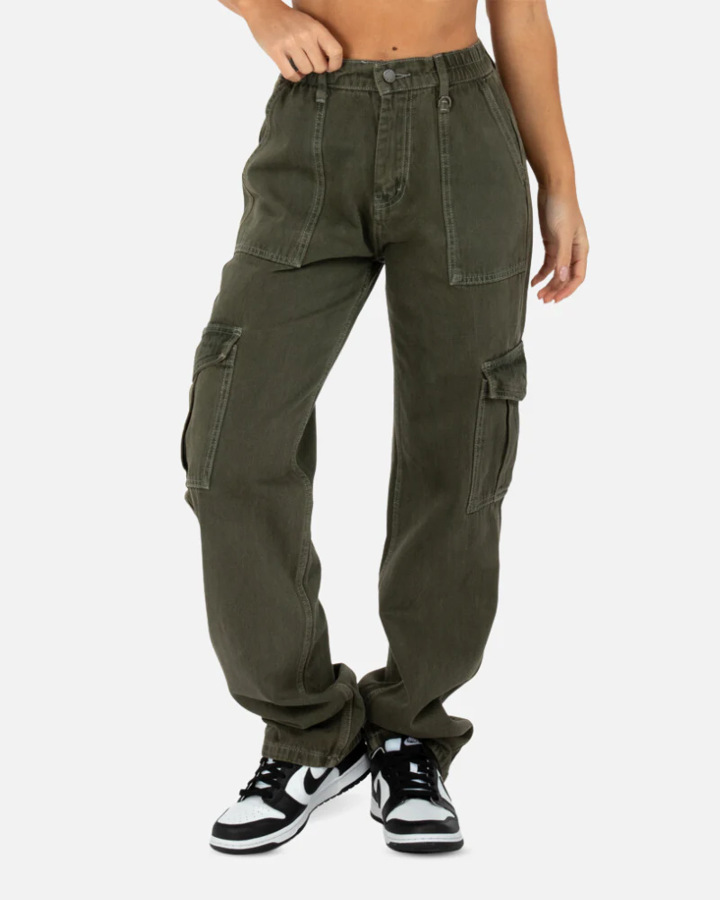REALISM SUNDAY PREMIUM DENIM CARGO KHAKI REALISM SUNDAY PREMIUM DENIM CARGO KHAKI