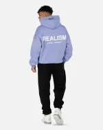 SSS REALISM COURT BOXY PURPLE HOODIE LILAC