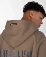 SSS REALISM VISION ZIP TAUPE HOODIE DESERT