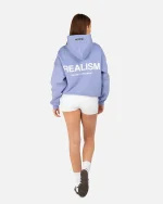SSS REALISM COURT BOXY PURPLE HOODIE LILAC
