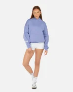 SSS REALISM COURT BOXY PURPLE HOODIE LILAC