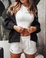 REALISM VACAY LOUNGE SHORTS WMNS WHITE