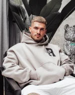 SSS REALISM COLLEGE TEAM COOL GREY HOODIE