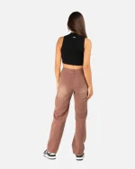 REALISM ORLEANS DENIM CARGO FADED BROWN