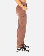 REALISM ORLEANS DENIM CARGO FADED BROWN