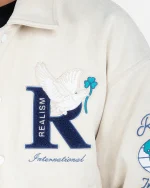 REALISM WORLDWIDE COACHES JACKET WHEAT