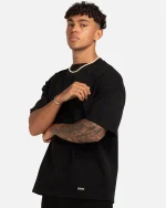 SSS REALISM ELEMENT HEAVY WEIGHT TEE BLACK