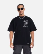 SSS REALISM DOVE LOGO TEE MONOCHROME