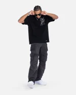 SSS REALISM DOVE LOGO TEE MONOCHROME