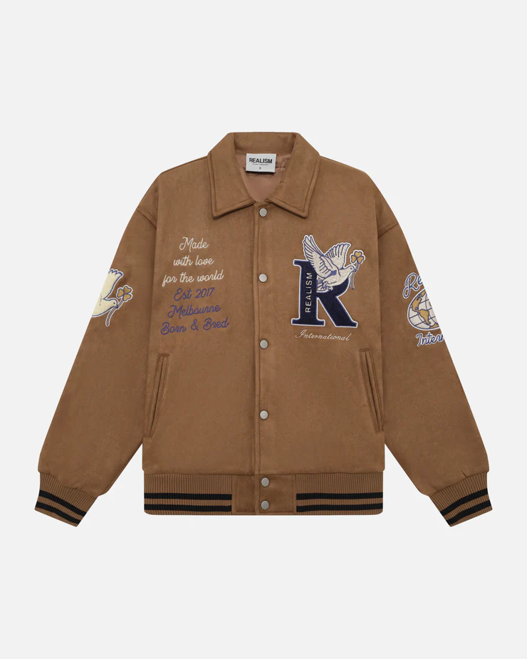 REALISM WORLDWIDE COACHES JACKET TAN-e018-4e95-8a44-6995564f5d7c REALISM WORLDWIDE COACHES JACKET TAN