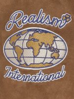 REALISM WORLDWIDE COACHES JACKET TAN