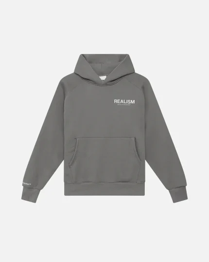 SSS REALISM HEAVEN LOGO COOL GREY HOODIE