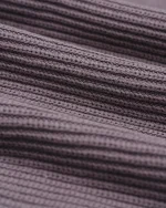 SSS REALISM VIVANT KNIT ZIP CHARCOAL HOODIE