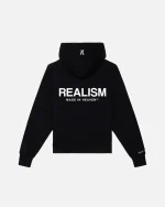 SSS REALISM HEAVEN LOGO BLACK HOODIE