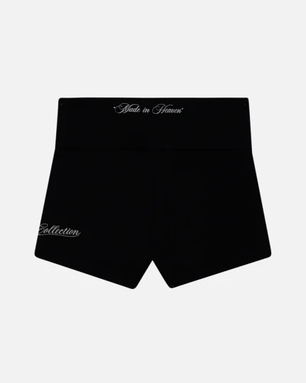 REALISM SCRIPT FOLDOVER SHORTS BLACK
