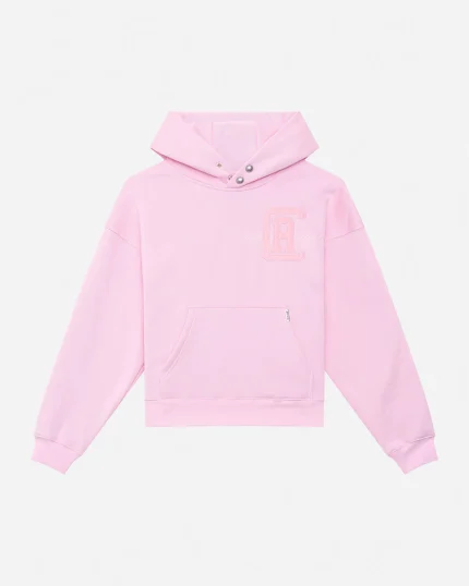 SSS REALISM GRANDSTAND BABY PINK HOODIE