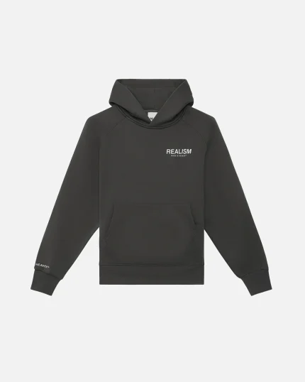 SSS REALISM HEAVEN LOGO ASPHALT HOODIE