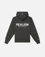 SSS REALISM HEAVEN LOGO ASPHALT HOODIE