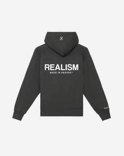 SSS REALISM HEAVEN LOGO ASPHALT HOODIE