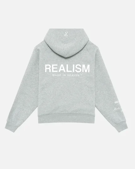SSS REALISM RADIANT GREY MARLE HOODIE