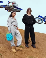 SSS REALISM LEGACY ZIP BLACK HOODIE