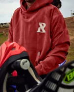 SSS REALISM LEGACY CARMINE HOODIE WASHED