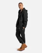 SSS REALISM RADIANT ZIP BLACK HOODIE