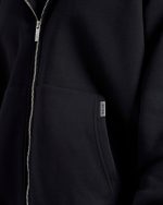SSS REALISM RADIANT ZIP BLACK HOODIE
